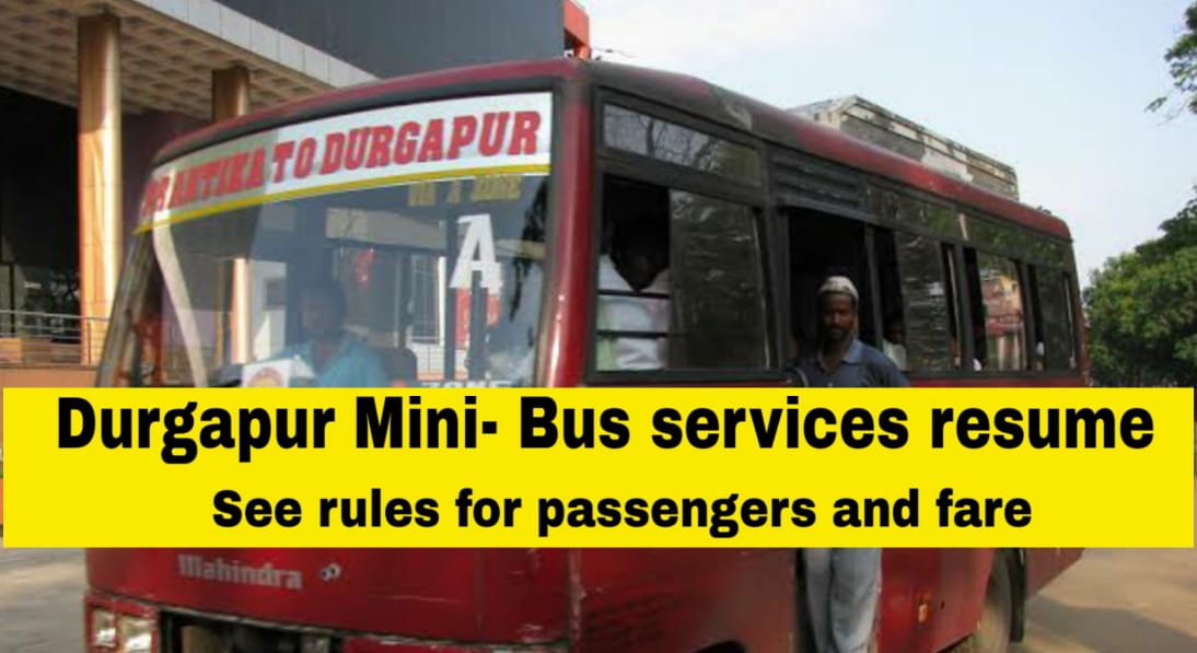 Durgapur mini bus services resumes