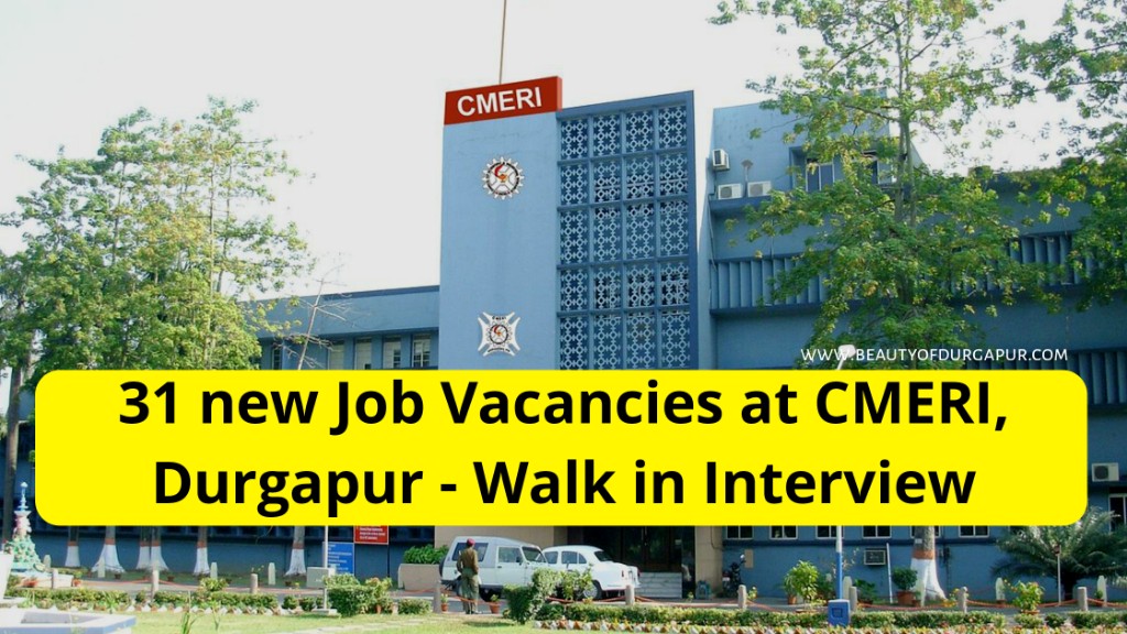 Cmeri job vacancies project based