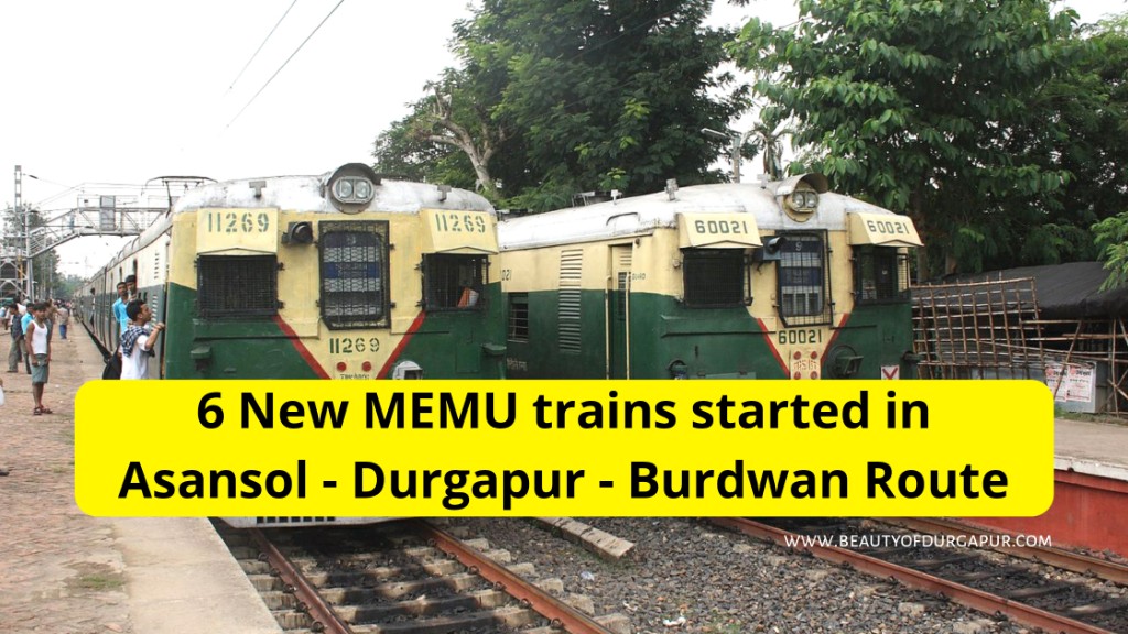 Memu trains asansol Burdwan