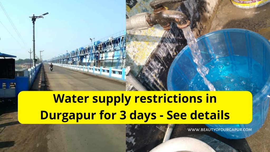 Restrictions in durgapur water supply cover
