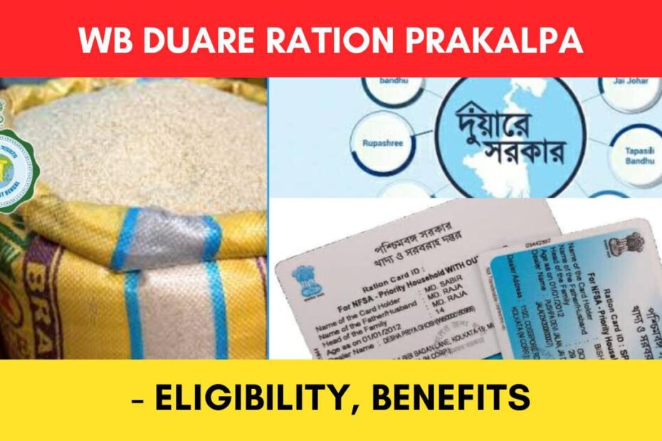 West Bengal Duare Ration scheme