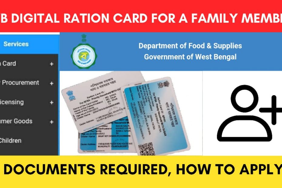 ration card add family member