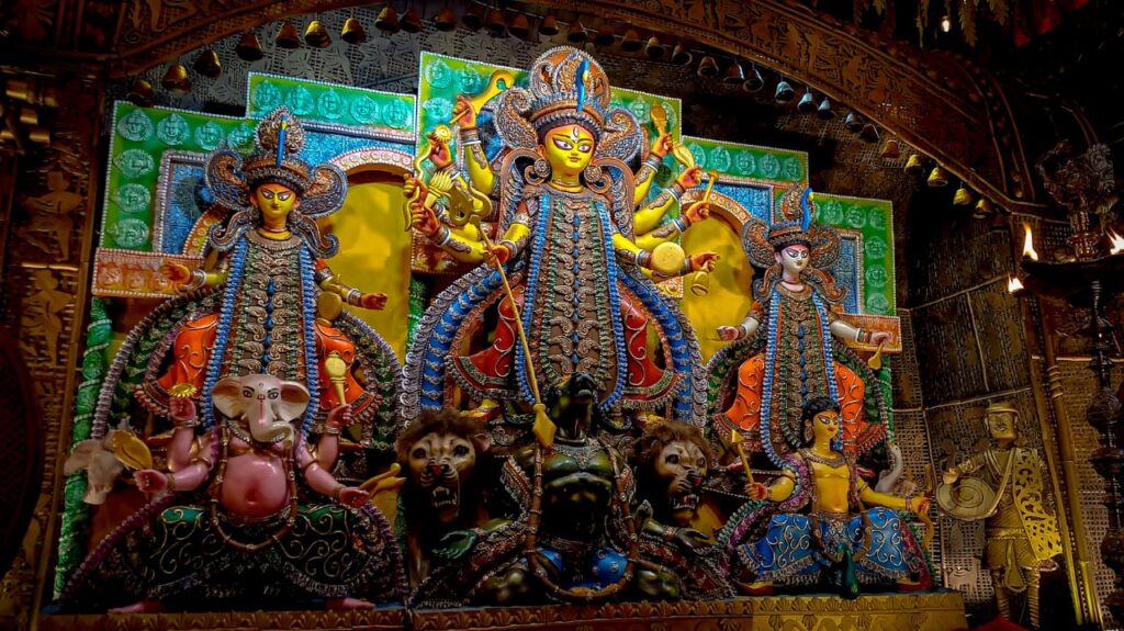 agrani durga puja pandal