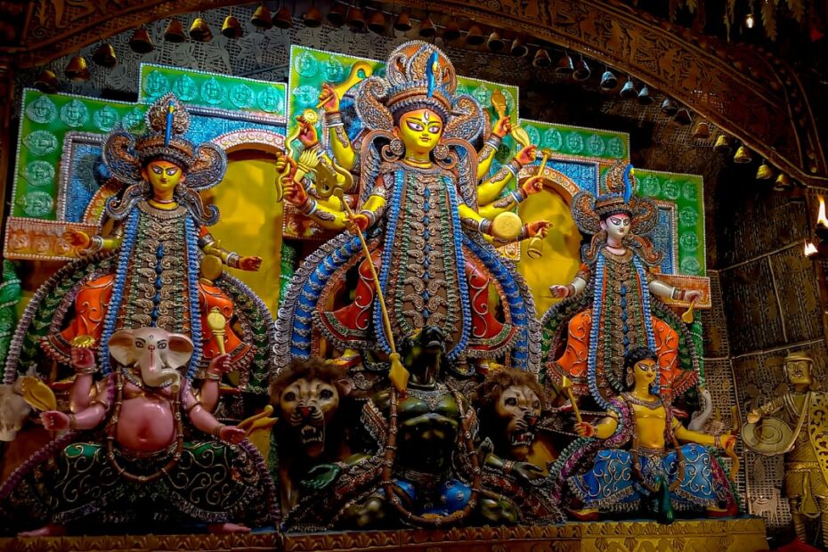 agrani durga puja pandal