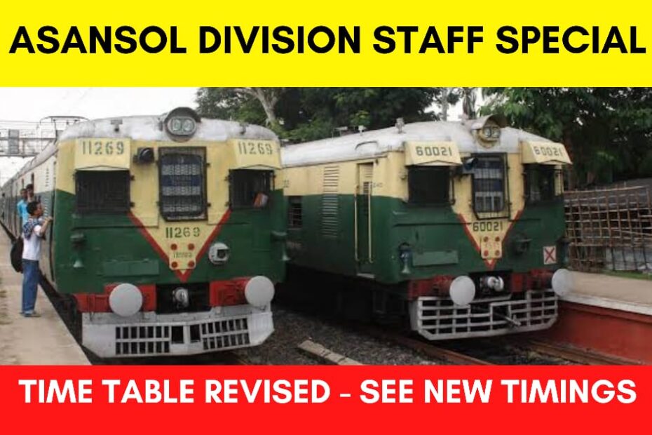 asansol division new timetable