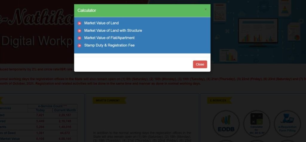 land market value calculator