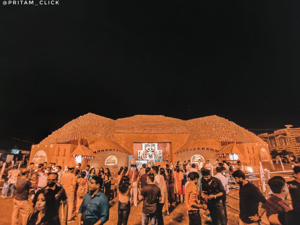 marconi durga puja pandal