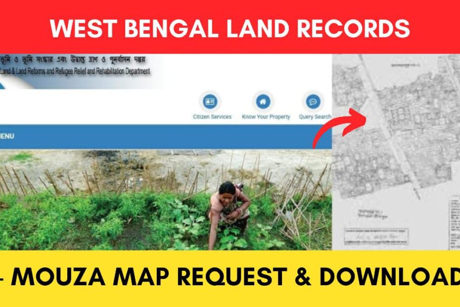 West Bengal mouza map request and download