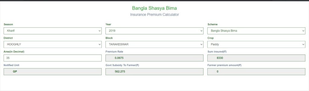 insurance premium