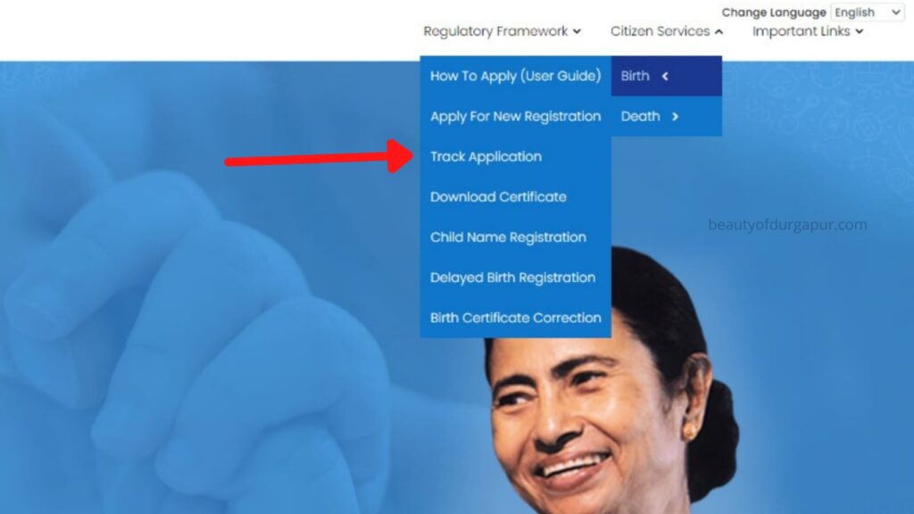 west bengal birth certificate status check