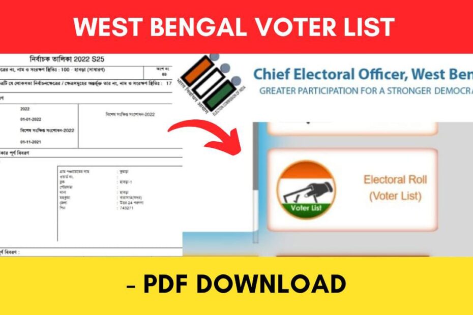 west bengal voter list download process