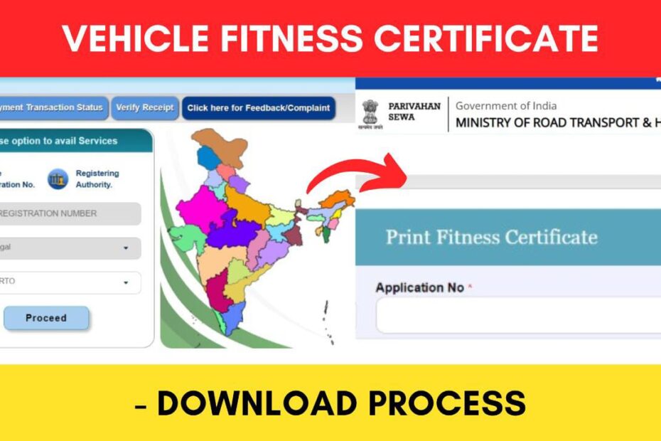 Vehicle Fitness Certificate download
