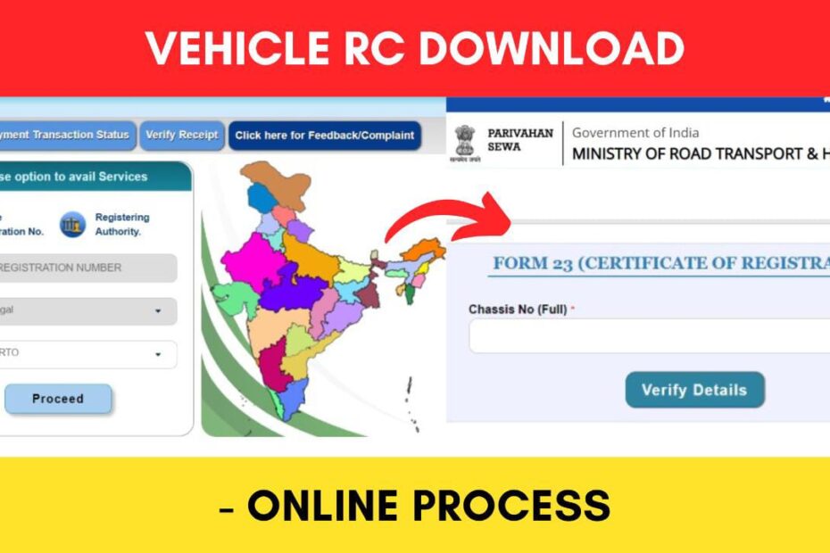 Vehicle rc download process