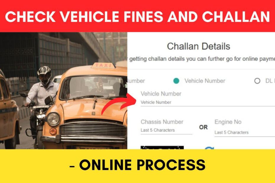 Check traffic fines and challan on vehicle