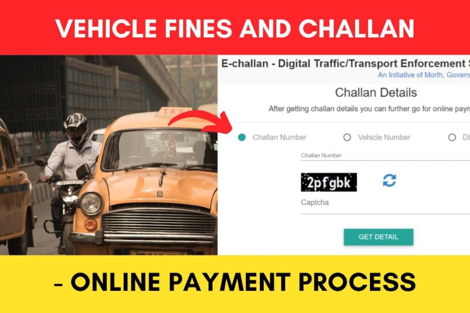 Vehicle challan payment process