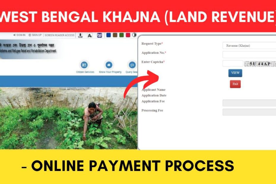 Online Khajna Payment Process West Bengal