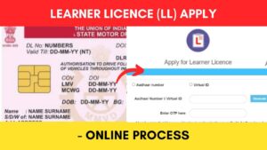 Learner licence apply online