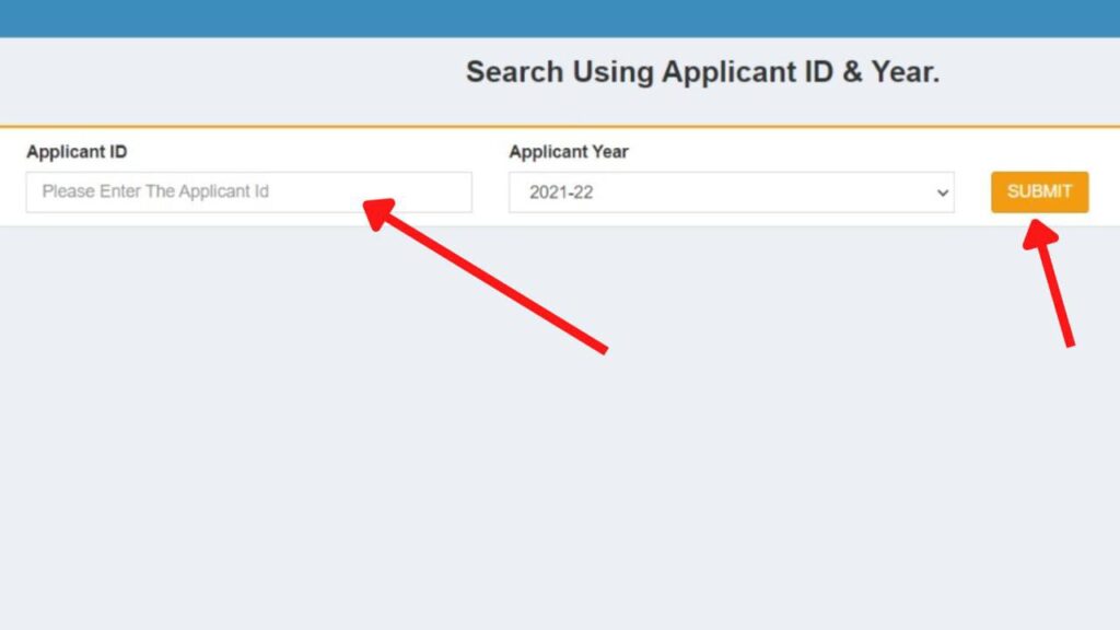Rupashree application status check
