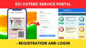 ECI Voters Portal registration and login
