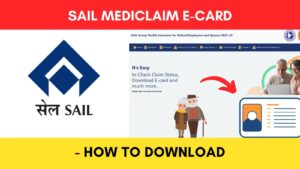 SAIL Mediclaim e card download